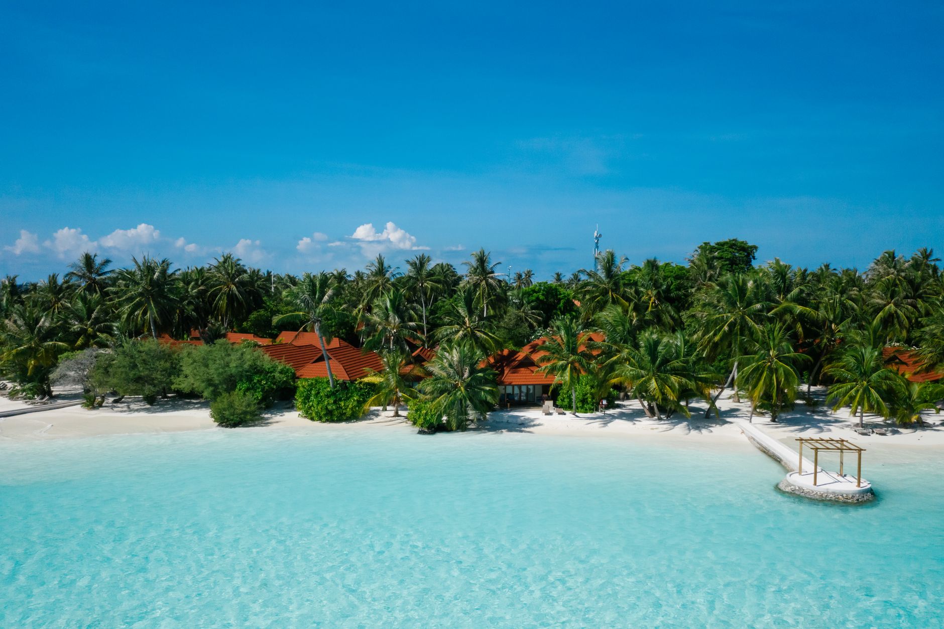 a beautiful resort near the beach